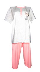Pidžamas sievietēm Kinga, rozā, pelēka cena un informācija | Naktskrekli, pidžamas | 220.lv
