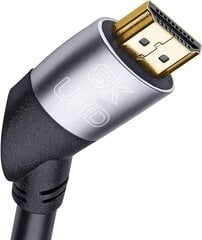 Кабель HDMI Oehlbach 2,00 м, черный Easy Connect UHD цена и информация | Кабели и провода | 220.lv