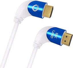 Кабель Oehlbach HDMI 2,0 м белый Shape Magic 40 UHD цена и информация | Кабели и провода | 220.lv