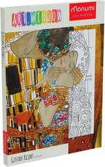 Krāsojamā glezna Monumi Frames Arts Skūpsts, 28x39 cm cena un informācija | Modelēšanas un zīmēšanas piederumi | 220.lv