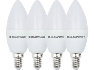 LED spuldzes Blaupunkt E14 6,8W, dabīgi baltas, 4 gab. cena un informācija | Blaupunkt Apgaismojums un elektropreces | 220.lv