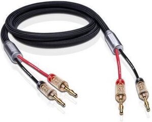 Акустический кабель Oehlbach XXL Fusion Two Cable Set 2х2,5м с бананом цена и информация | Кабели и провода | 220.lv