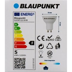 Blaupunkt LED лампа GU10 500 лм 5W 2700K цена и информация | Лампочки | 220.lv