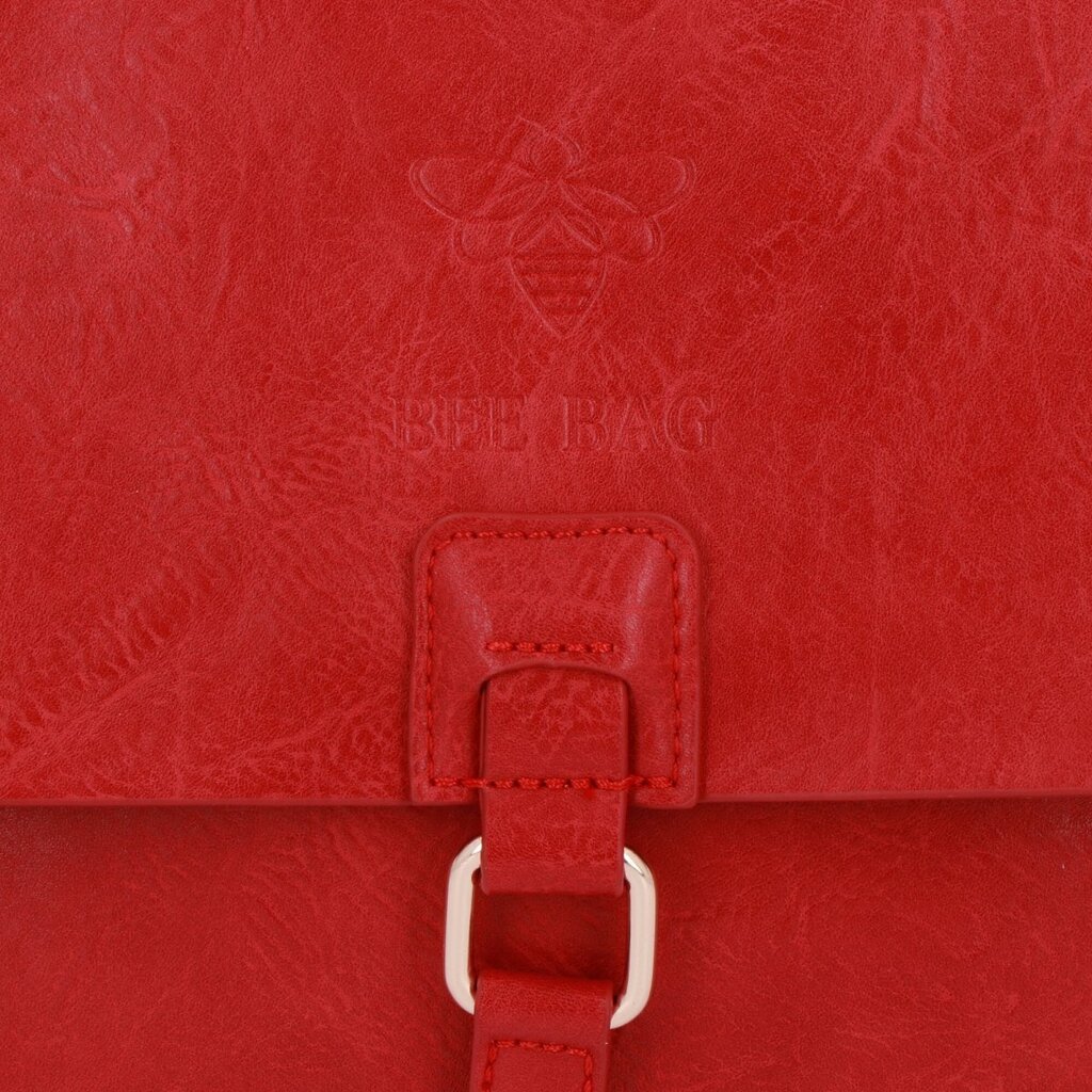 Sieviešu rokassomiņa pastkastīte BEE BAG sarkans 1102S32 1102S32czer cena un informācija | Sieviešu somas | 220.lv