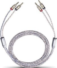 Акустический кабель Oehlbach TwinMix One, акустический кабель 2x2,0 м с наконечником цена и информация | Кабели и провода | 220.lv