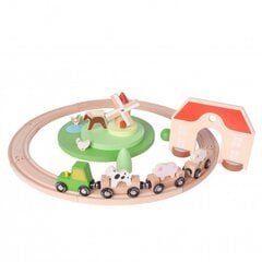 Koka vilcienu sliežu ceļš Classic World cena un informācija | Rotaļlietas zēniem | 220.lv