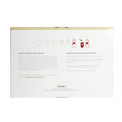 Chemex - Фильтры из коричневой бумаги, развернутые, 3 чашки. цена и информация | Кухонные принадлежности | 220.lv