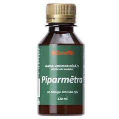 Gaisa aromatizētājs pirtīm un saunām SaunaPro, Piparmētra, 120 ml cena un informācija | Pirts lietas | 220.lv