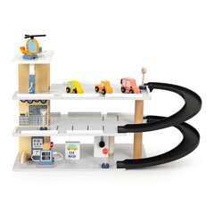 Деревянный гараж - парковка в Eco Toys 1088 цена и информация | Игрушки для мальчиков | 220.lv