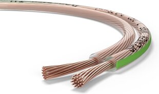 Акустический кабель Oehlbach Spirit Wire SP-7, катушка 20 м, прозрачный цена и информация | Кабели и провода | 220.lv