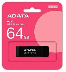 Adata UC310-64G-RBK cena un informācija | USB Atmiņas kartes | 220.lv