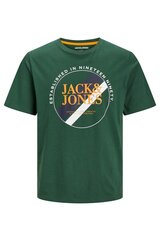 Jack & Jones мужская футболка, зелёный цена и информация | Мужские футболки | 220.lv