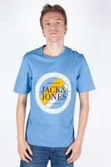 Jack & Jones мужская футболка 12252376*03, тёмно-синий 5715513083611 цена и информация | Мужские футболки | 220.lv