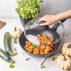 Dziļa wok panna ar vāku 28cm Klausberg KB-7668 цена и информация | Cковородки | 220.lv