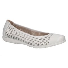 Женские туфли Caprice, натуральный белый цвет цена и информация | Женская обувь | 220.lv