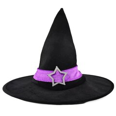 Шляпа ведьмы, черная цена и информация | Карнавальные костюмы, парики и маски | 220.lv