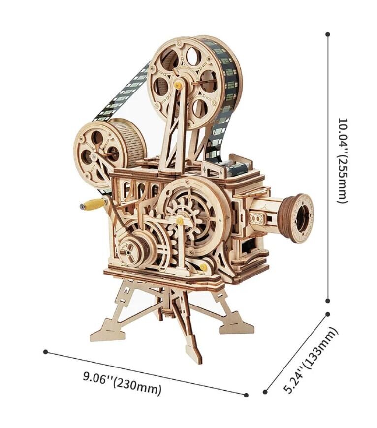 3D koka konstruktors TM Varvikas Vitascope Cinema RK005e цена и информация | Konstruktori | 220.lv