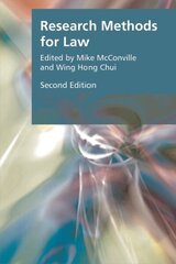 Research Methods for Law 2nd ed. cena un informācija | Ekonomikas grāmatas | 220.lv