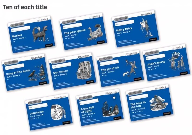 Read Write Inc. Phonics: Blue Set 6 Core Black & White Storybooks (Pack of 100) цена и информация | Grāmatas pusaudžiem un jauniešiem | 220.lv