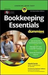 Bookkeeping Essentials For Dummies 3rd Australian Edition цена и информация | Книги по экономике | 220.lv