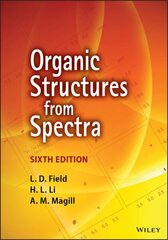 Organic Structures from Spectra 6th edition cena un informācija | Ekonomikas grāmatas | 220.lv