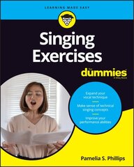 Singing Exercises For Dummies цена и информация | Книги об искусстве | 220.lv