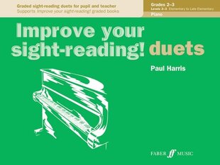 Improve your sight-reading! Piano Duets Grades 2-3 cena un informācija | Mākslas grāmatas | 220.lv
