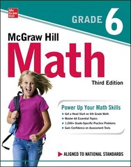 McGraw Hill Math Grade 6, Third Edition 3rd edition цена и информация | Книги для подростков  | 220.lv