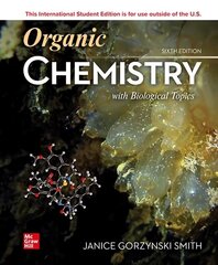 ISE Organic Chemistry with Biological Topics 6th edition cena un informācija | Ekonomikas grāmatas | 220.lv