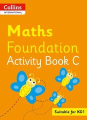 Collins International Maths Foundation Plus Activity Book C cena un informācija | Grāmatas pusaudžiem un jauniešiem | 220.lv