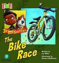 Bug Club Reading Corner: Age 4-7: Jay and Sniffer: The Bike Race cena un informācija | Grāmatas pusaudžiem un jauniešiem | 220.lv