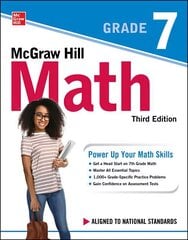 McGraw Hill Math Grade 7, Third Edition 3rd edition cena un informācija | Grāmatas pusaudžiem un jauniešiem | 220.lv