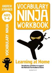 Vocabulary Ninja Workbook for Ages 5-6: Vocabulary activities to support catch-up and home learning cena un informācija | Grāmatas pusaudžiem un jauniešiem | 220.lv