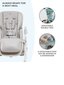 Barošanas krēsls Kinderkraft Yummy, grey cena un informācija | Barošanas krēsli | 220.lv