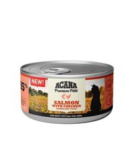 Acana Premium Pate Salmon&Chicken с лососем и курицей, 24x85 г цена и информация | Консервы для котов | 220.lv