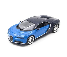 Ar tālvadības pulti vadāma automašīna Bugatti Chiron Rastar, zila цена и информация | Игрушки для мальчиков | 220.lv