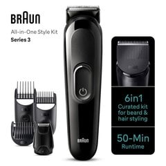 Braun Series 3 MGK3410 6в1 цена и информация | Машинки для стрижки волос | 220.lv