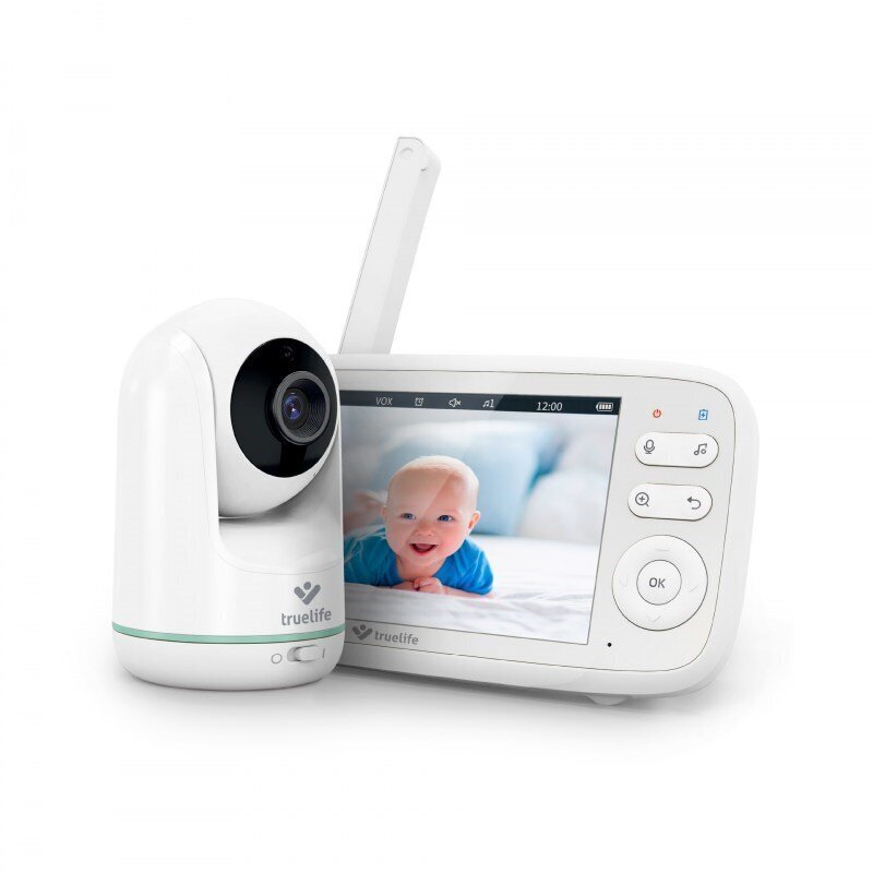 Mobilā aukle TrueLife NannyCam R5, balta cena un informācija | Radio un video aukles | 220.lv