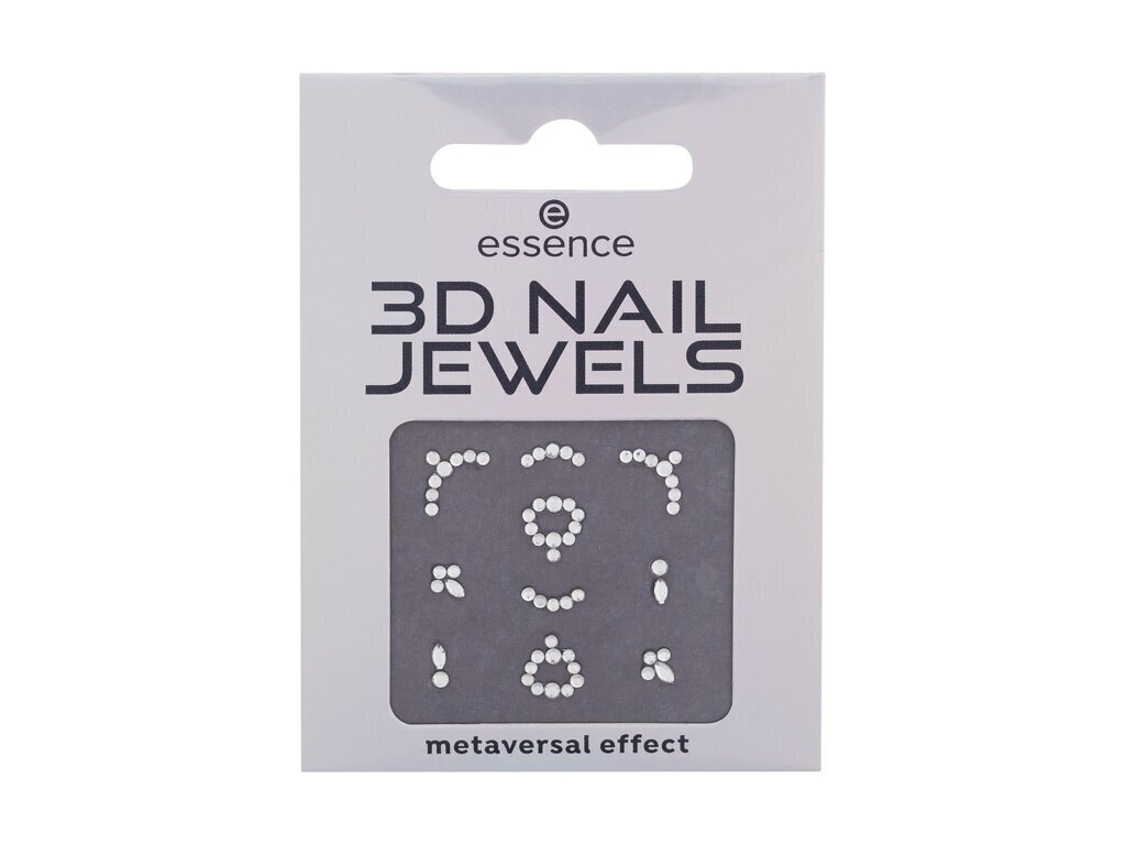 Nagu mākslas kristāli Essence 3D Nail Jewls, 1 gab. cena un informācija | Nagu kopšanas piederumi | 220.lv