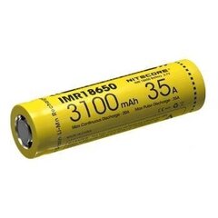 Nitecore Flat Top IMR 18650 cena un informācija | Akumulatori fotokamerām | 220.lv