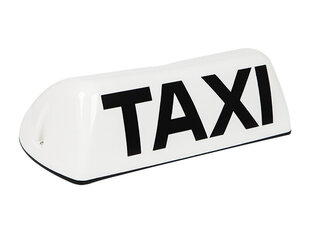Сигнальная лампочка Blow Taxi, белая/черная цена и информация | Настольные лампы | 220.lv