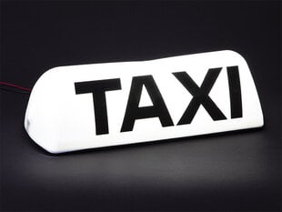Сигнальная лампочка Blow Taxi, белая/черная цена и информация | Настольные светильники | 220.lv