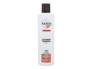 Шампунь Nioxin System 3 Color Safe, для женщин, 300 мл цена и информация | Шампуни | 220.lv