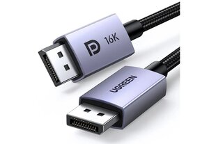 Ugreen DisplayPort 2.1, 1 м цена и информация | Кабели и провода | 220.lv