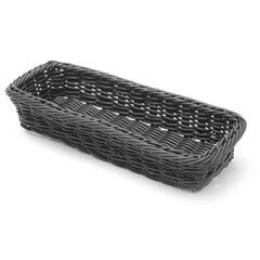 Galda piederumu grozs dakšas naži karotes melnas 270x100x45 mm - Hendi 426098 10133741 цена и информация | Столовые приборы | 220.lv