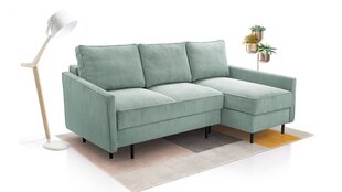 Miumiu stūra dīvāns, zils cena un informācija | Stūra dīvāni | 220.lv