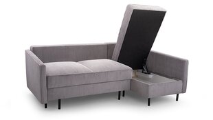 Miumiu stūra dīvāns, pelēks cena un informācija | Stūra dīvāni | 220.lv