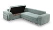 Stūra dīvāns Softi, zils cena un informācija | Stūra dīvāni | 220.lv