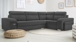 Stūra dīvāns Softi, pelēks cena un informācija | Stūra dīvāni | 220.lv