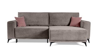 Stūra dīvāns Valencia, brūns cena un informācija | Stūra dīvāni | 220.lv